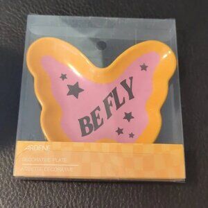 Ardene Decorative butterfly plate Brand new